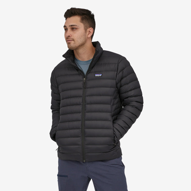 Patagonia Down Sweater Jacket (Men's) - Find Your Feet Australia Hobart Launceston Tasmania - Black