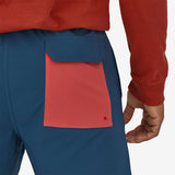 Patagonia Hydropeak Volley Shorts 16" (Men's) - Find Your Feet Australia Hobart Launceston Tasmania - Peak Protector Badge: Tidepool Blue