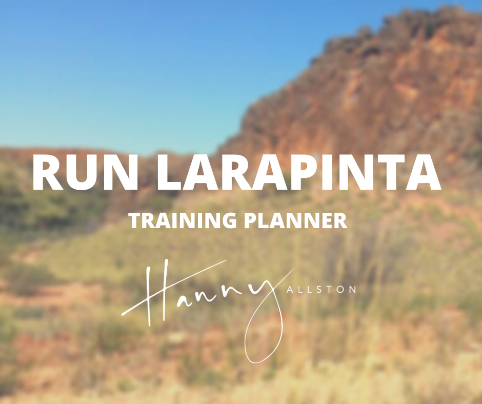 Run Larapinta Stage Race Training Plan Hanny Allston - Find Your Feet Australia
