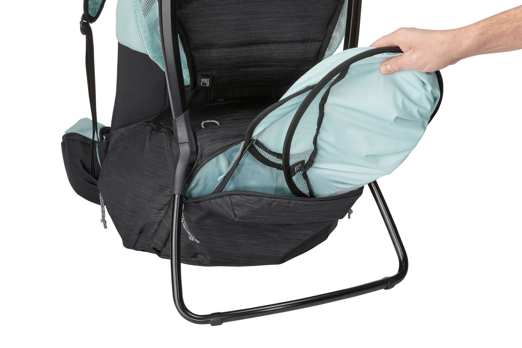 Thule Sapling Baby Backpack - Find Your Feet Australia Hobart Launceston - Black