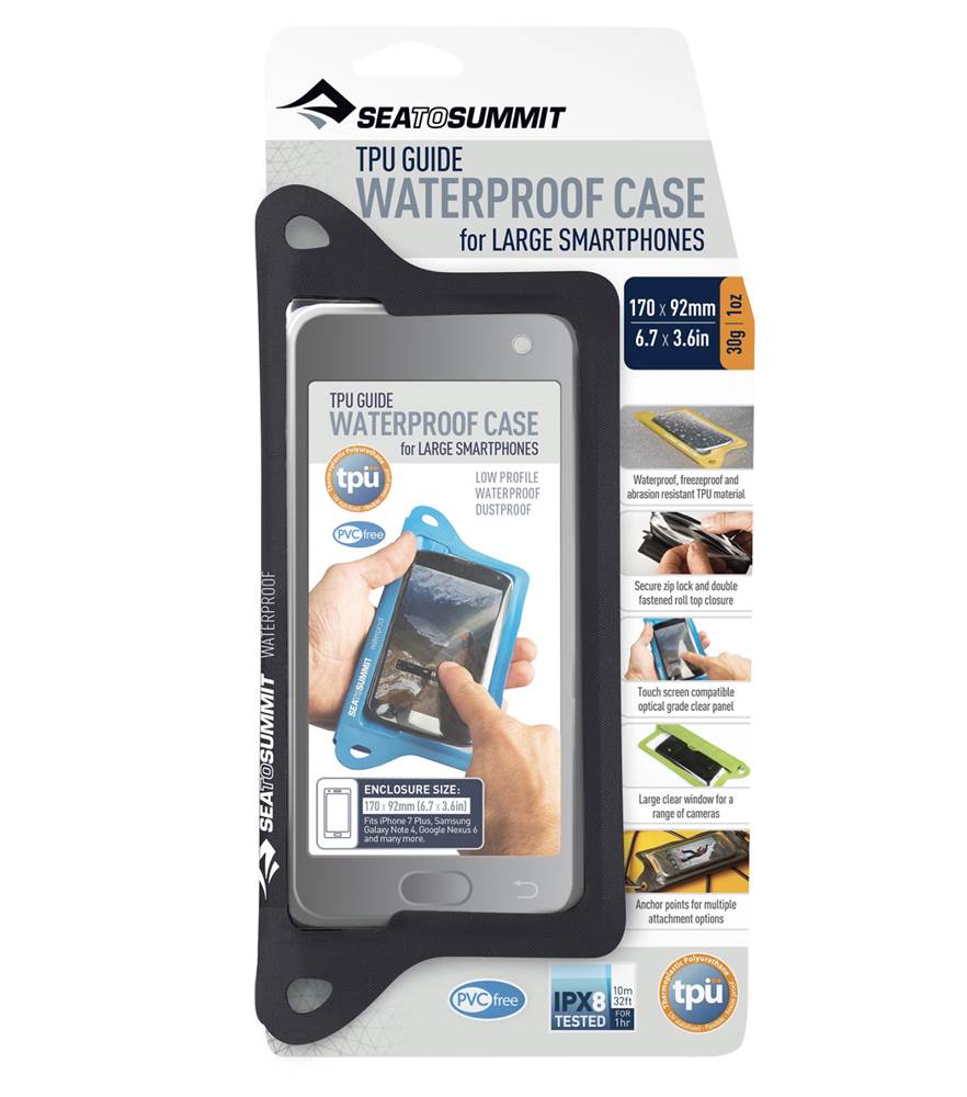 Sea To Summit Waterproof TPU XL Smartphone Case - Find Your Feet Australia Hobart Launceston Tasmania