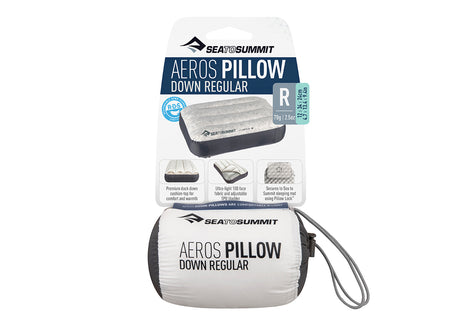 Sea To Summit Aeros Down Pillow - Find Your Feet Australia Hobart Launceston Tasmania