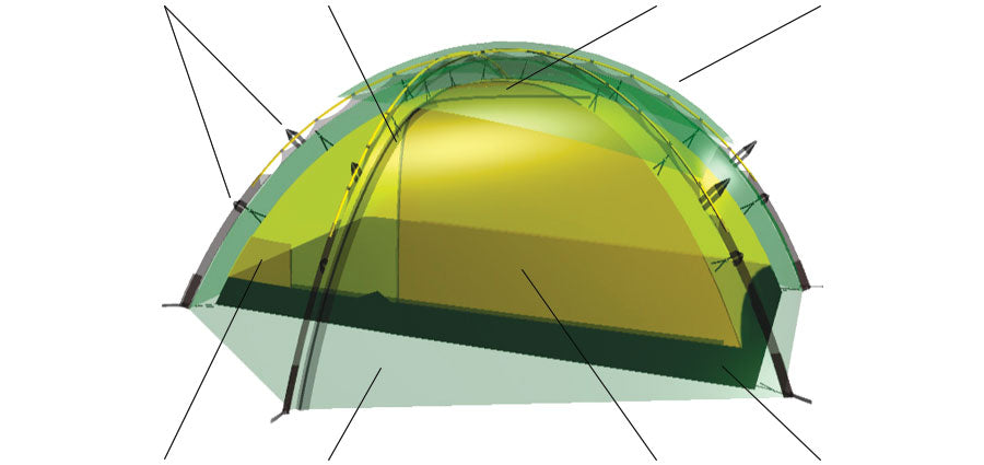 Hilleberg Allak 2 Hiking Tent - Find Your Feet Australia Hobart Launceston Tasmania