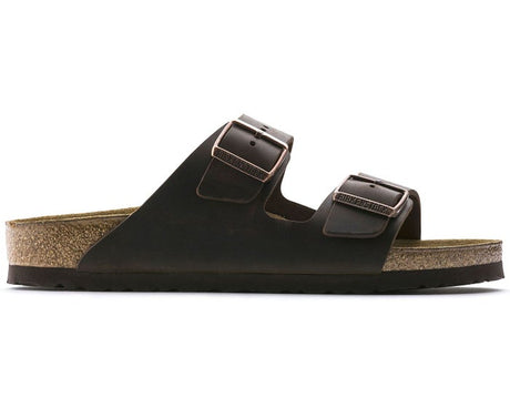 Birkenstock Arizona Nubuck Oiled/Suede Sandal Habana (Unisex) 052531 - Find Your Feet Australia Hobart Launceston Tasmania