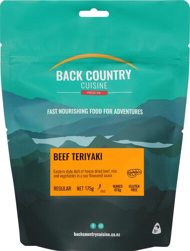 Back Country Cuisine Beef Teriyaki - Find Your Feet Australia Hobart Launceston Tasmania