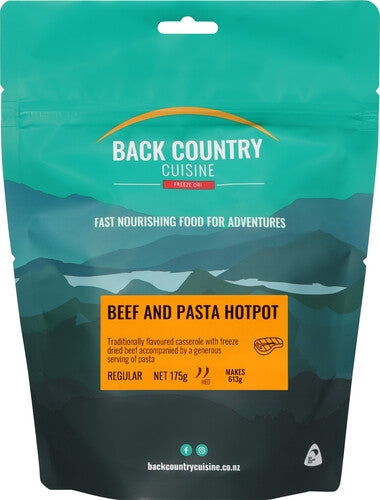 Back Country Cuisine Beef and Pasta Hotpot - Find Your Feet Australia Hobart Launceston Tasmania
