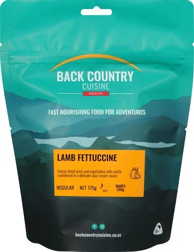 Back Country Cuisine Lamb Fettuccine - Find Your Feet Australia Hobart Launceston Tasmania