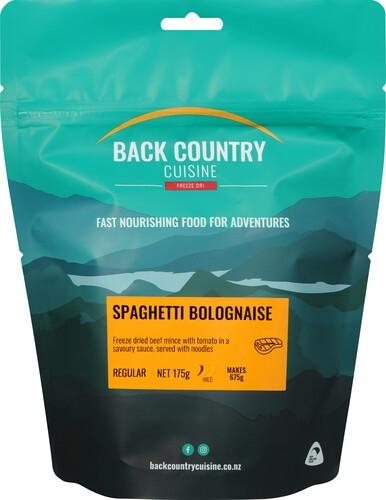 Back Country Cuisine Spaghetti Bolognaise - Find Your Feet Australia Hobart Launceston Tasmania 