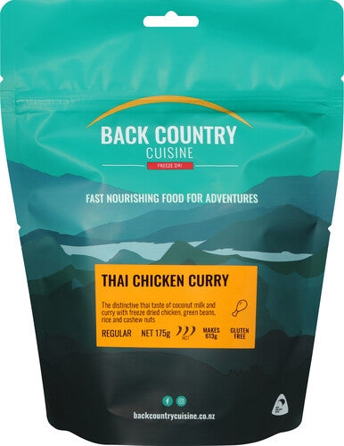 Back Country Cuisine Thai Chicken Curry - Find Your Feet Australia Hobart Launceston Tasmania