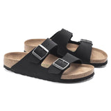 Birkenstock Arizona BirkiBuc/Microfibre Vegan Sandal - Regular (Unisex) Birkenstock