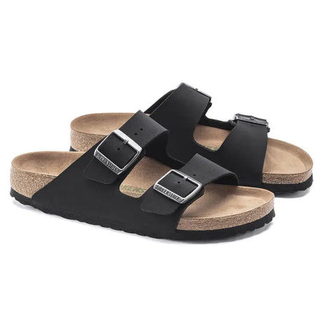 Birkenstock Arizona BirkiBuc/Microfibre Vegan Sandal - Regular (Unisex) Birkenstock