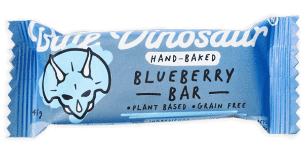 Blue Dinosaur Bar - Blueberry - Find Your Feet Australia Hobart Launceston Tasmania