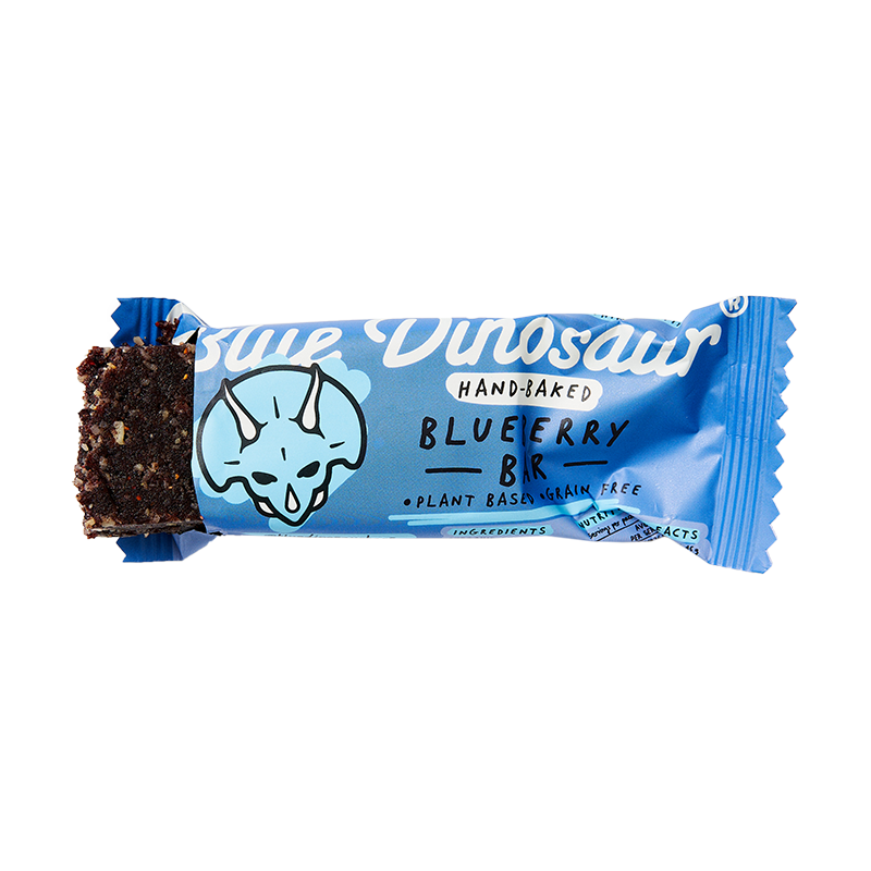Blue Dinosaur Bar - Blueberry - Find Your Feet Australia Hobart Launceston Tasmania