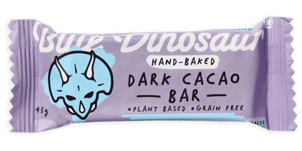 Blue Dinosaur Bar - Dark Cacao - Find Your Feet Australia Hobart Launceston Tasmania