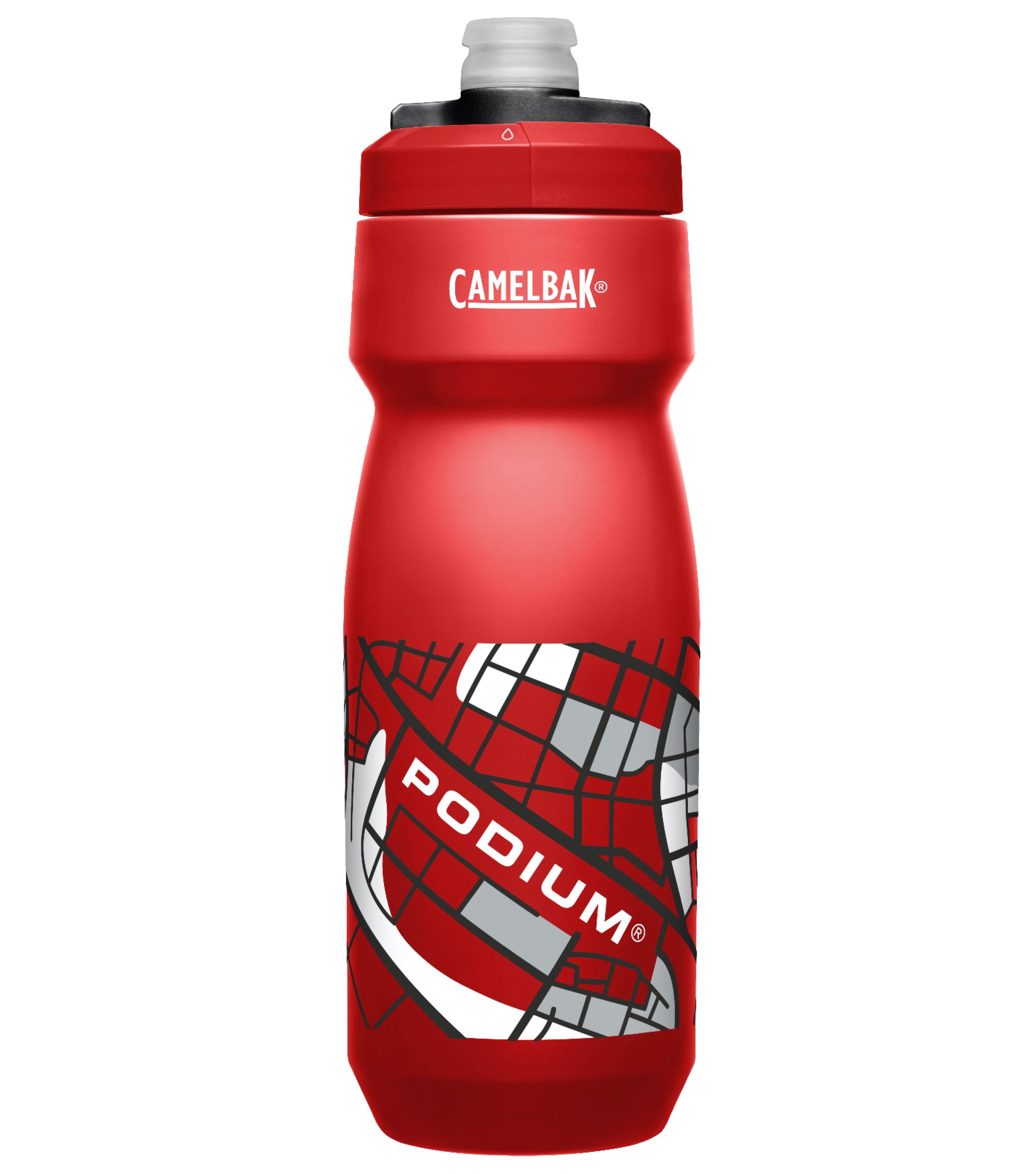 Camelbak Podium Bottle 700mL - Grid Red - Find Your Feet Australia Hobart Launceston Tasmania