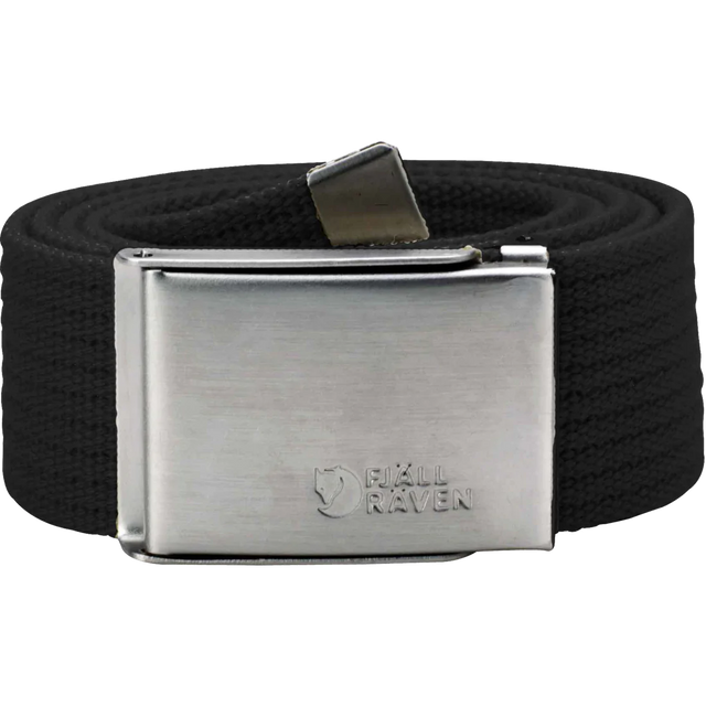 Fjallraven Canvas Belt - Find Your Feet Australia Hobart Launceston Tasmania - Black