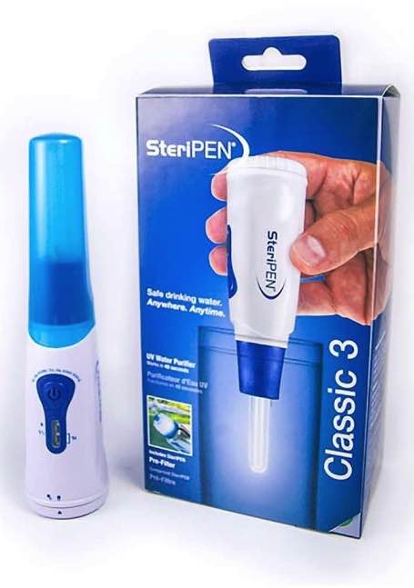 Steripen Classic 3 with Pre-Filter Water Purifier - Find Your Feet - Australia Hobart Launceston Tasmania