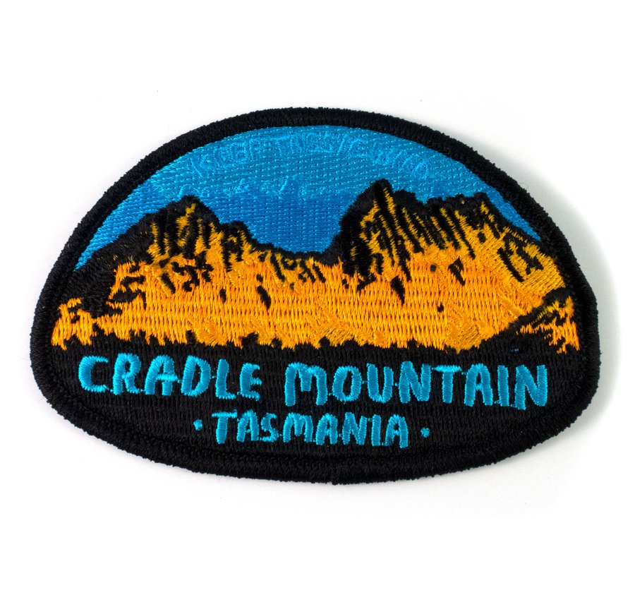 Keep Tassie Wild - Cradle Mountain Badge - Find Your Feet Australia Hobart Launceston Tasmania