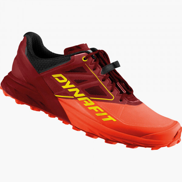 Dynafit Alpine Trail Running Shoe (Men's) Red Dhaila Dawn - Find Your Feet Australia Hobart Launceston Tasmania