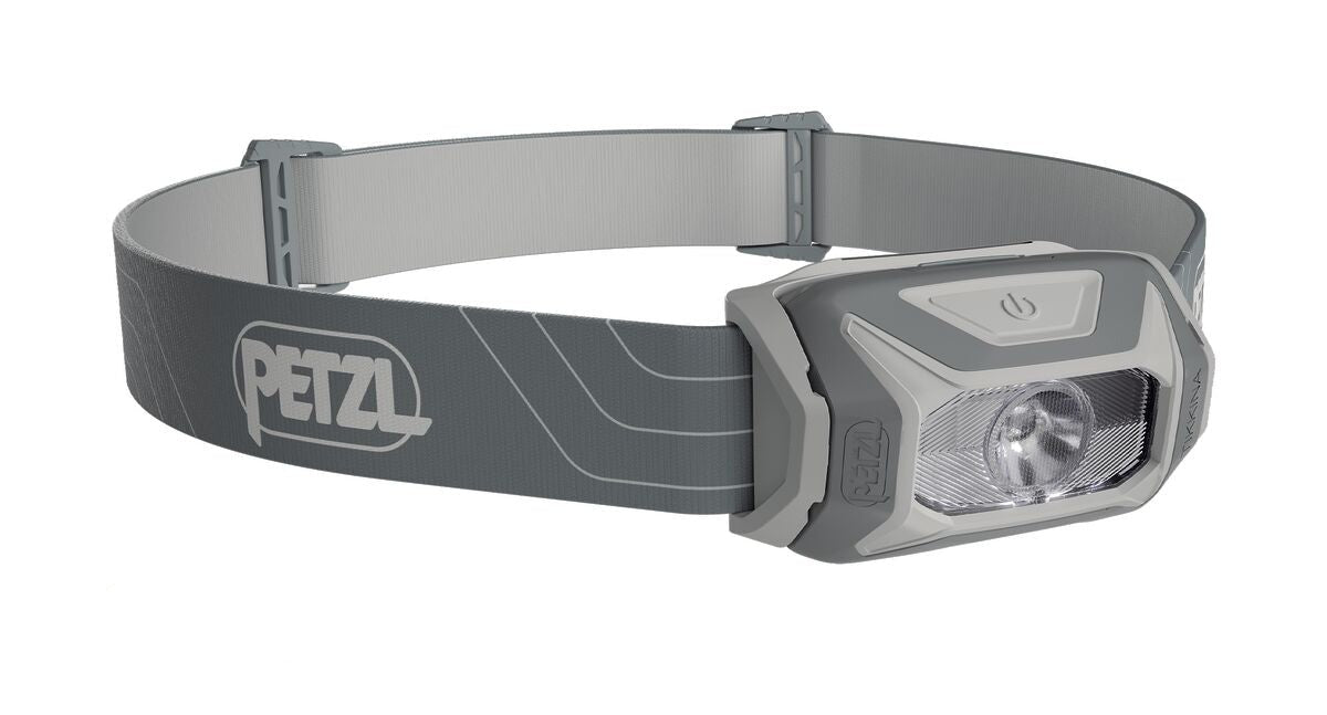 Petzl Tikkina Headlamp 300 Lumen - Find Your Feet Australia Hobart Launceston Tasmania - Gray