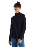 Icebreaker Hillock Funnel Neck Sweater (Women's) Midnight Navy