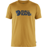 Fjallraven Logo T-Shirt (Men's) - Ochre - Find Your Feet Australia Hobart Launceston Tasmania