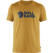 Fjallraven Logo T-Shirt (Men's) - Ochre - Find Your Feet Australia Hobart Launceston Tasmania