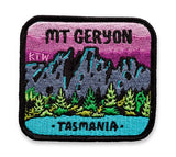 Keep Tassie Wild - Mt Geryon Badge - Find Your Feet Australia Hobart Launceston Tasmania