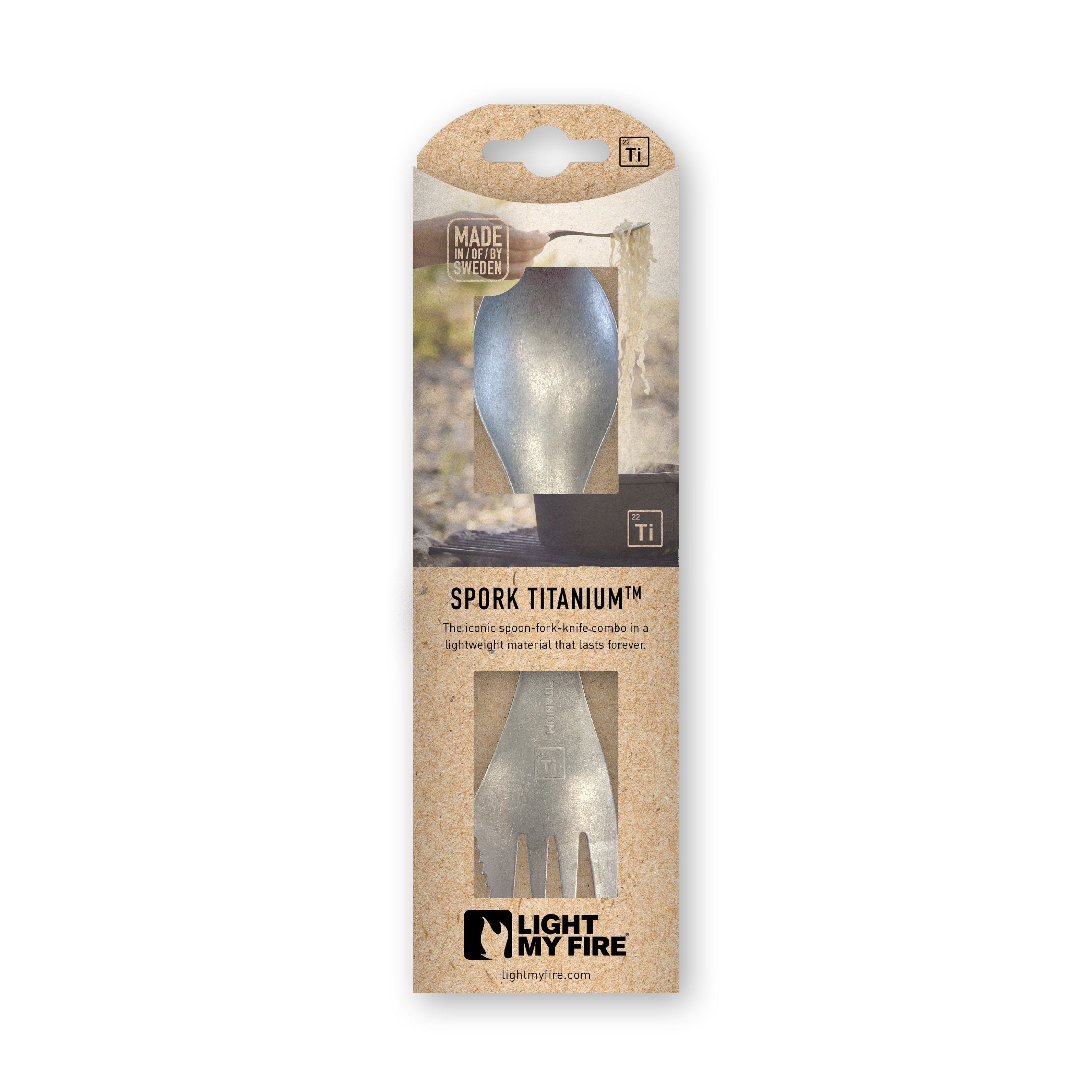 Light My Fire Spork Titanium MiS - Find Your Feet Australia Hobart Launceston Tasmania