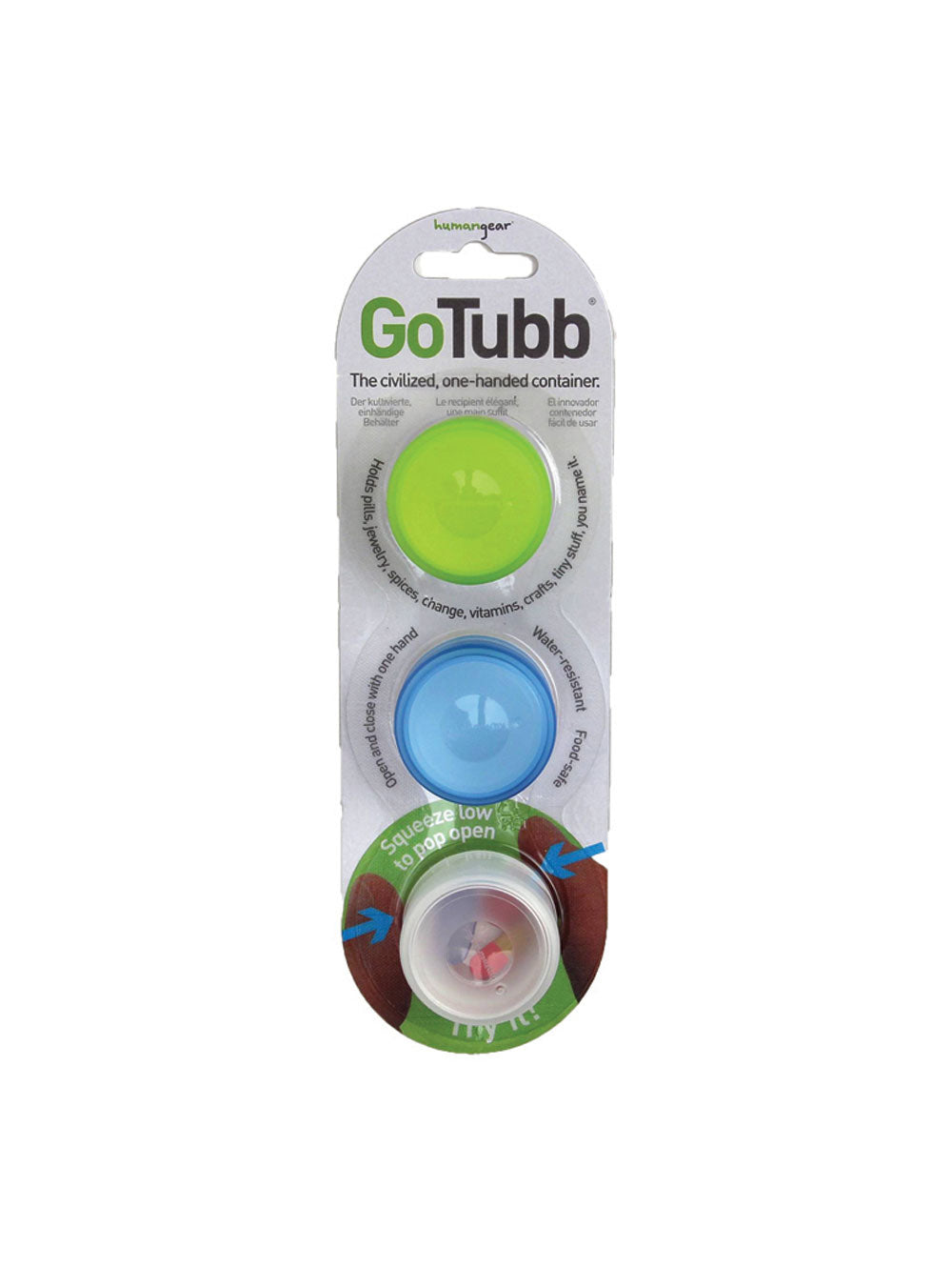 Human Gear Go Tubb 3-Pack - Find Your Feet Australia Hobart Launceston Tasmania