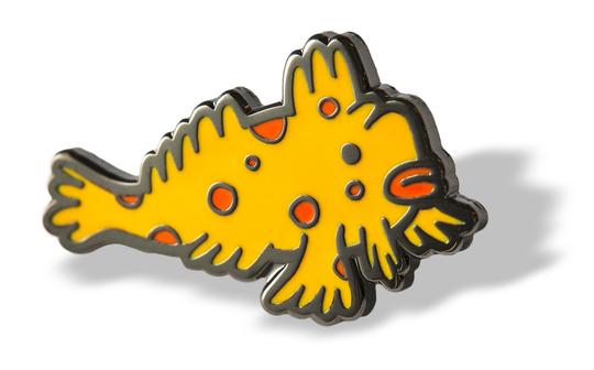 Keep Tassie Wild - Handfish Pin - Find Your Feet Australia Hobart Launceston Tasmania