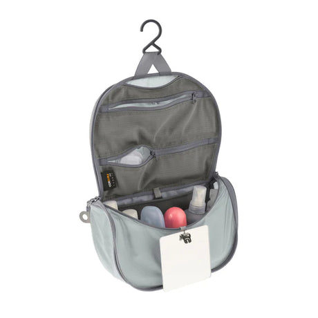 Sea To Summit Ultra-Sil Hanging Toiletry Bag - Find Your Feet Australia Hobart Launceston Tasmania - High Rise Grey Small