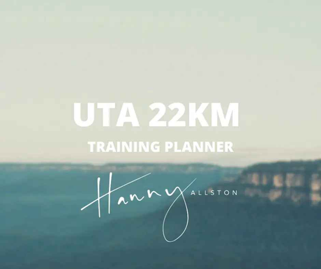 Hanny Allston: Ultra Trail Australia 22km Training Planner