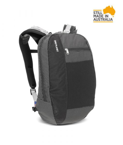 One Planet Hitchhiker 22L Backpack - Find Your Feet Australia Hobart Launceston Tasmania - Black