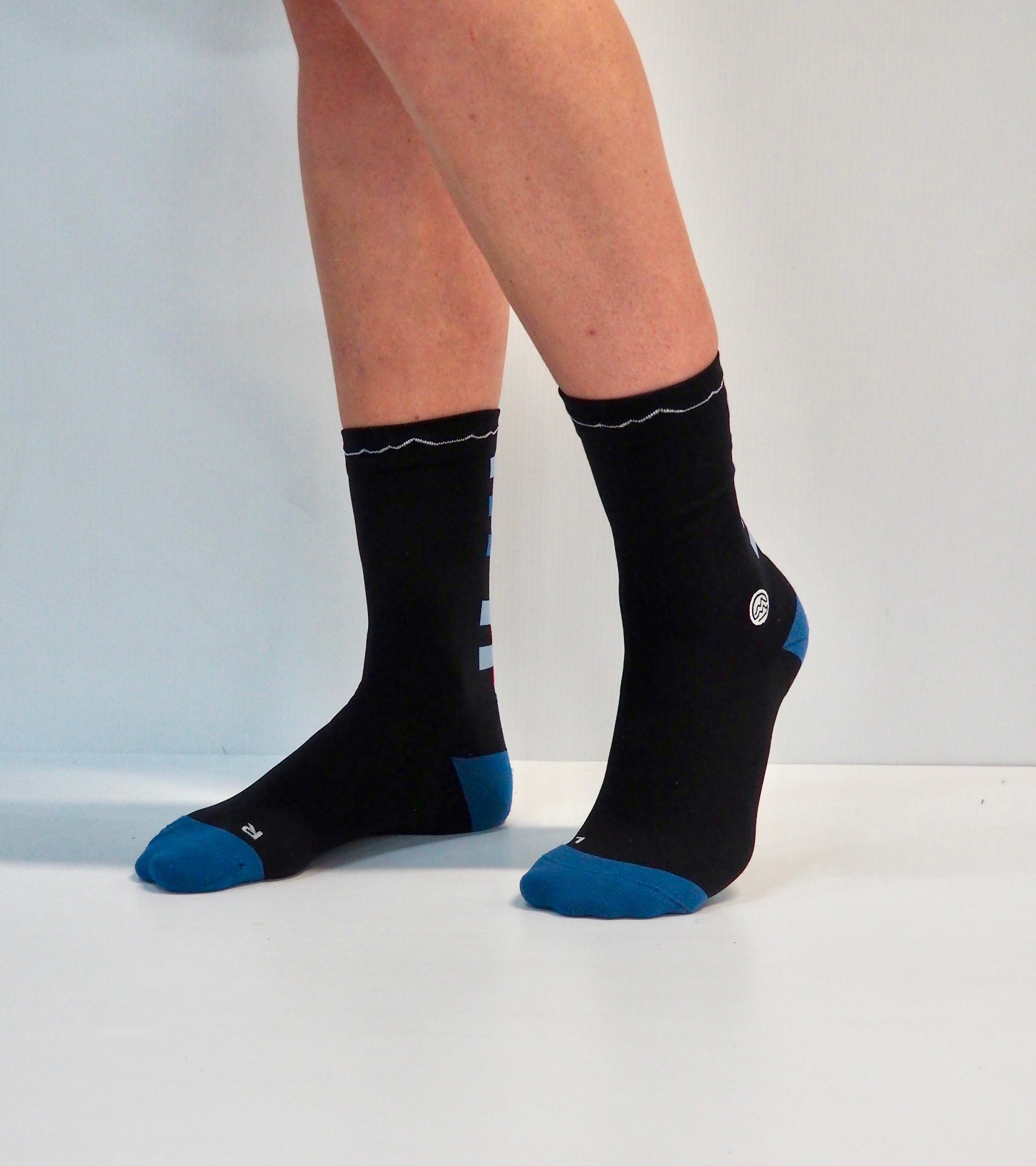 Find Your Feet Crew Trail Running Socks (Unisex)