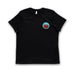 Keep Tassie Wild Waratah Tee (Women's) - Black - Find Your Feet Australia Hobart Launceston Tasmania