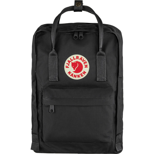 Fjallraven Kanken Laptop 13" Backpack (Unisex) - Black - Find Your Feet Australia Hobart Launceston Tasmania