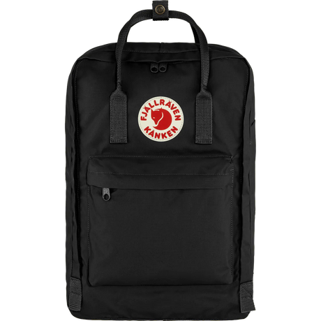 Fjallraven Kanken Laptop 17" Backpack (Unisex) - Black - Find Your Feet Australia Hobart Launceston Tasmania