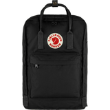 Fjallraven Kanken Laptop 17" Backpack (Unisex) - Black - Find Your Feet Australia Hobart Launceston Tasmania