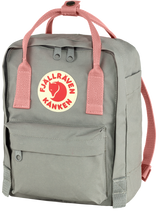 Fjallraven Kanken Mini Backpack - Fog | Pink - Find Your Feet Australia Hobart Launceston Tasmania