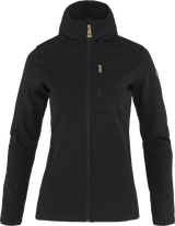 Fjallraven Keb Fleece Hoodie (Women's) - Black - Find Your Feet Australia Hobart Launceston Tasmania