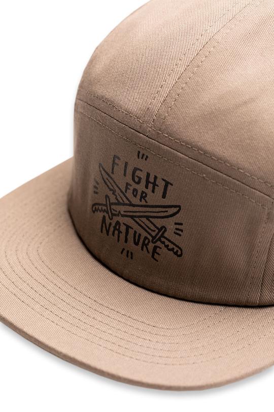 Keep Tassie Wild 5 Panel Cap - Khaki - Find Your Feet Australia Hobart Launceston Tasmania