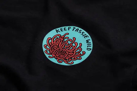 Keep Tassie Wild Waratah Tee (Men's) Keep Tassie Wild