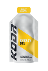 Koda Energy Gels Box Qty (24 Pack) - Berry Banana - Find Your Feet Australia Hobart Launceston Tasmania