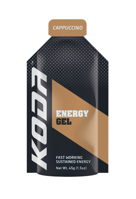 Koda Energy Gels Box Qty (24 Pack) - Cappuccino - Find Your Feet Australia Hobart Launceston Tasmania