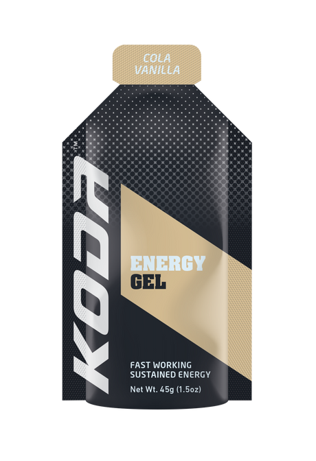 Koda Energy Gels Box Qty (24 Pack) - Cola Vanilla - Find Your Feet Australia Hobart Launceston Tasmania
