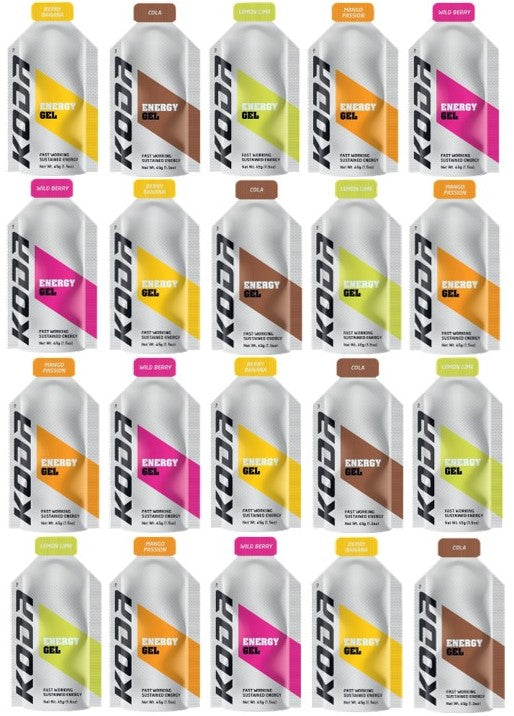 Koda Energy Gels Box Qty (24 Pack)