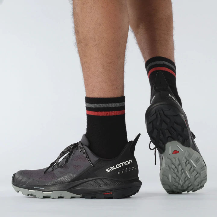 Salomon Outpulse GTX Hiking Shoe (Men's) Magnet/Black/Wrought Iron - Find Your Feet Australia Hobart Launceston Tasmania