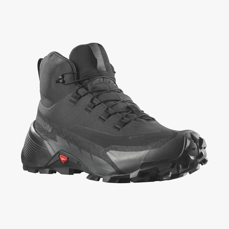 Salomon Cross Hike Mid GTX 2 Hiking Boots (Men's) Black/Black/Magnet - Find Your Feet Australia Hobart Launceston Tasmania