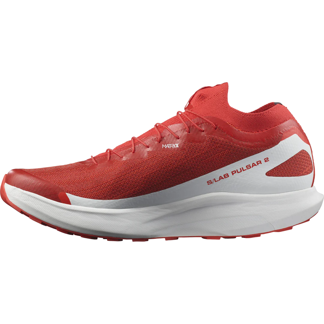 Salomon S/LAB Pulsar 2 Shoe (Unisex) Fiery Red/Fiery Red/White - Find Your Feet Australia Hobart Launceston Tasmania